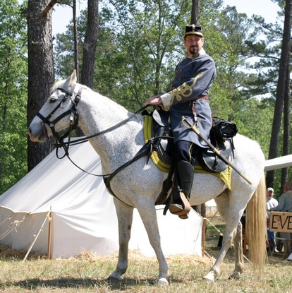 As Gen Patrick Cleburne for Ringgold Georgia television documentary 2007