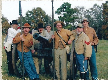 Good times with Pollards Company 9th Georgia Artillery at Conyers, GA 2006